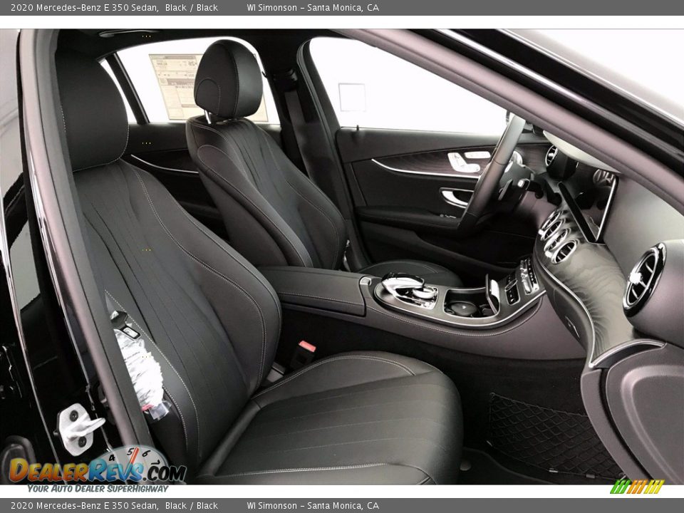 2020 Mercedes-Benz E 350 Sedan Black / Black Photo #5