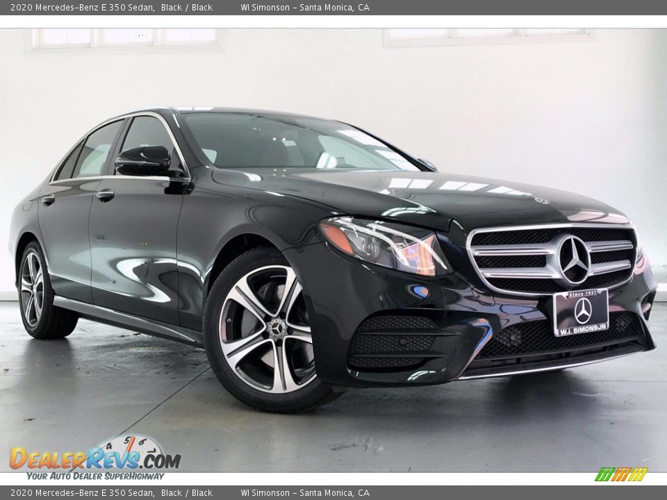2020 Mercedes-Benz E 350 Sedan Black / Black Photo #10