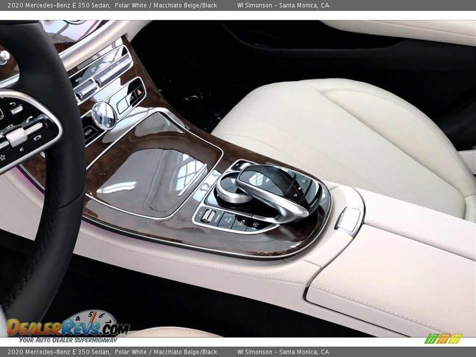 2020 Mercedes-Benz E 350 Sedan Polar White / Macchiato Beige/Black Photo #7