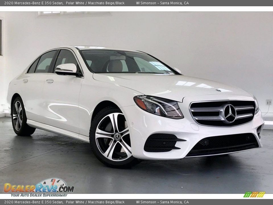 Front 3/4 View of 2020 Mercedes-Benz E 350 Sedan Photo #12