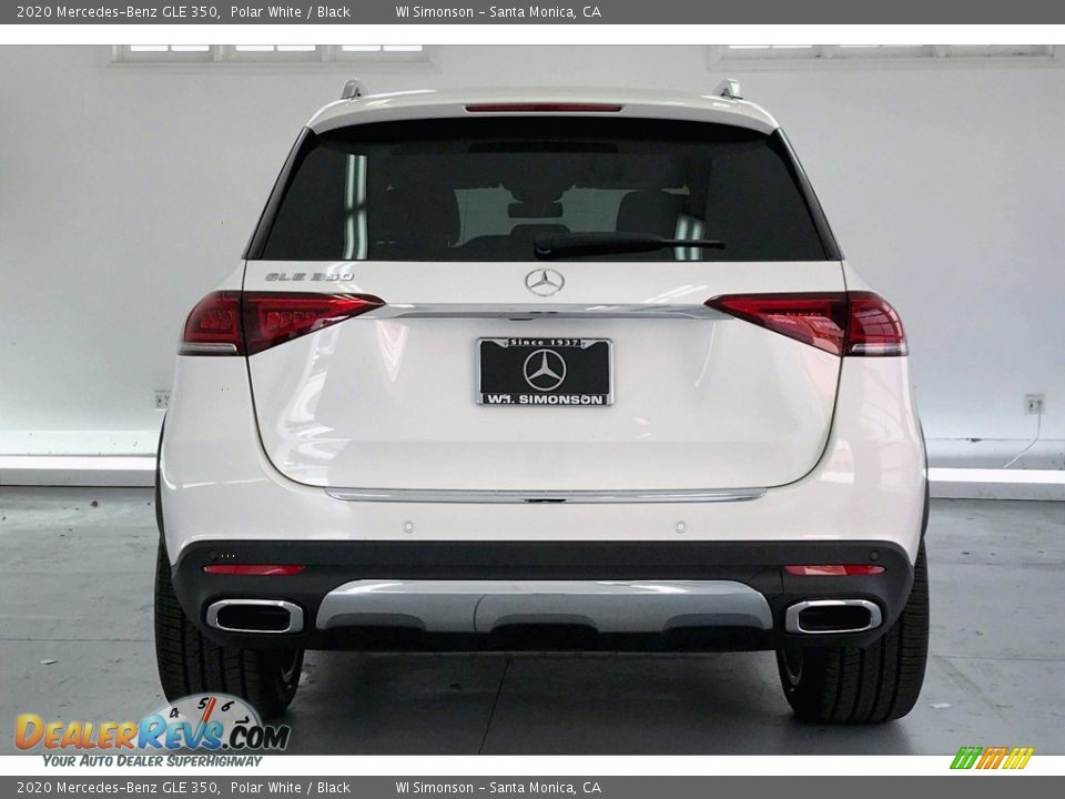 2020 Mercedes-Benz GLE 350 Polar White / Black Photo #3
