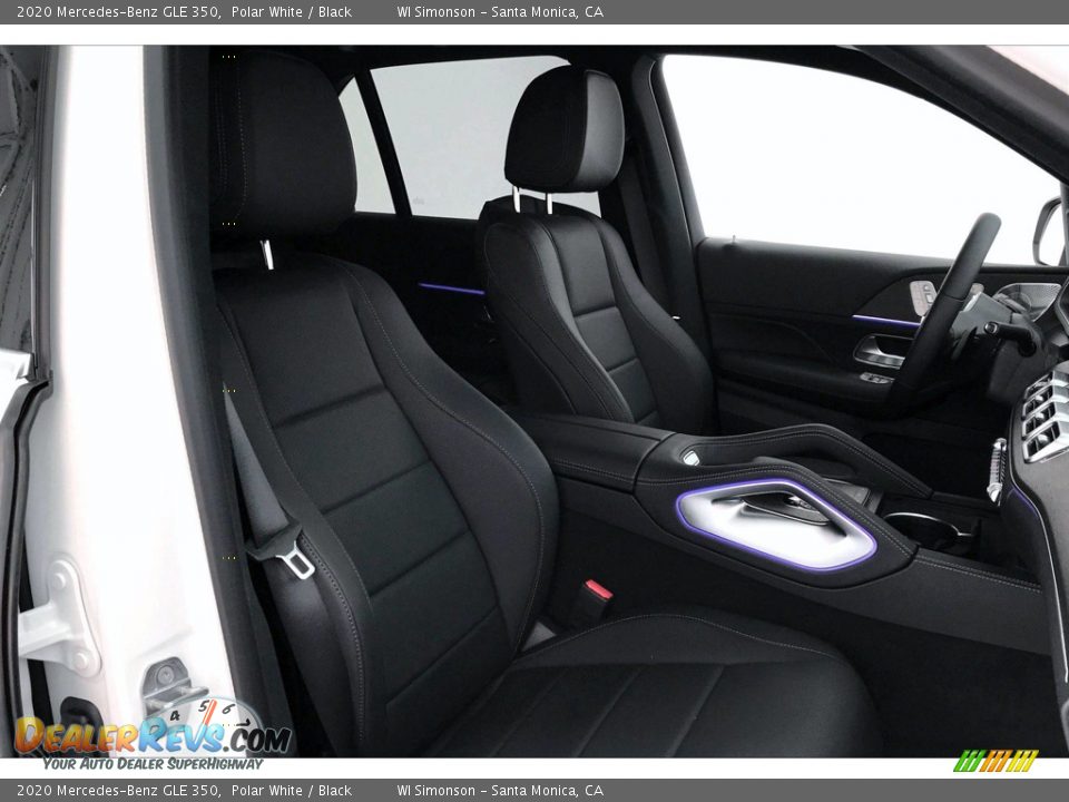 2020 Mercedes-Benz GLE 350 Polar White / Black Photo #5