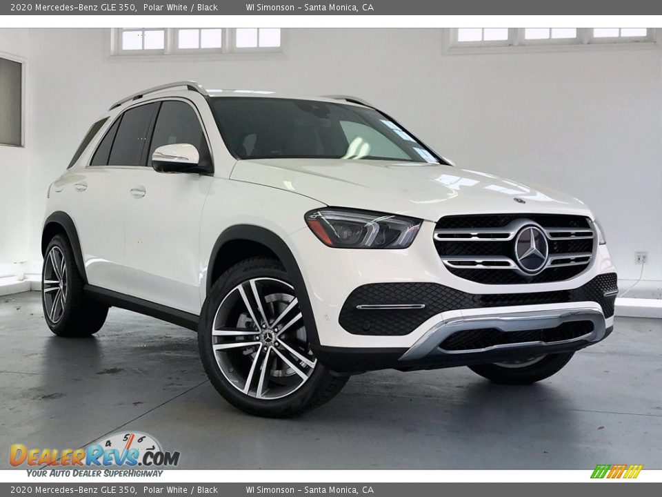 2020 Mercedes-Benz GLE 350 Polar White / Black Photo #11