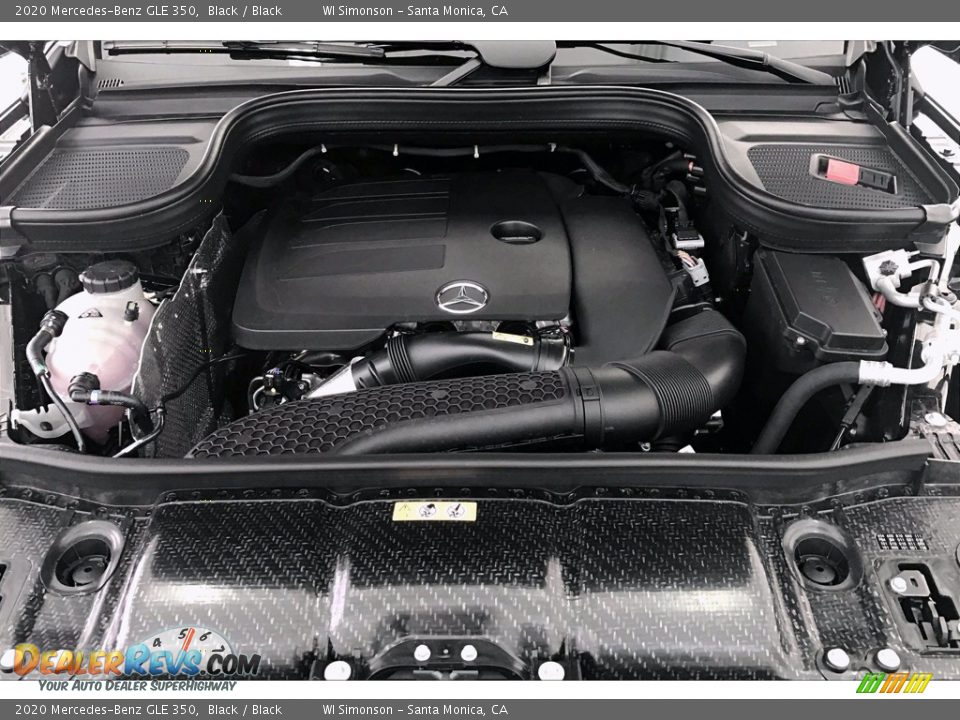 2020 Mercedes-Benz GLE 350 Black / Black Photo #8