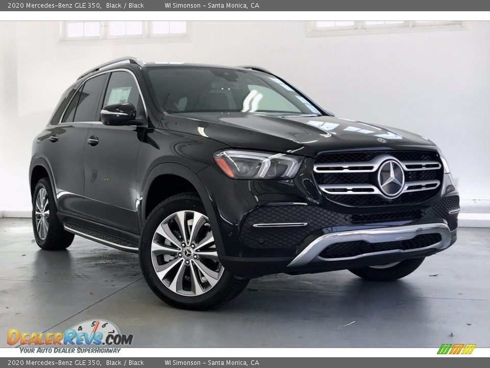 2020 Mercedes-Benz GLE 350 Black / Black Photo #10