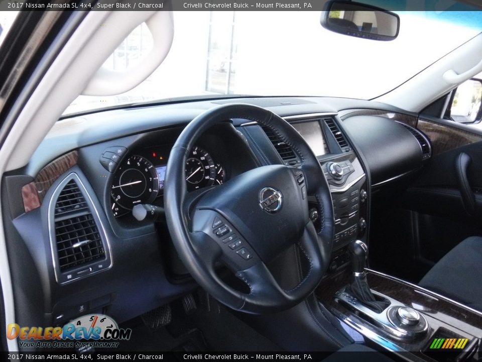 Dashboard of 2017 Nissan Armada SL 4x4 Photo #15