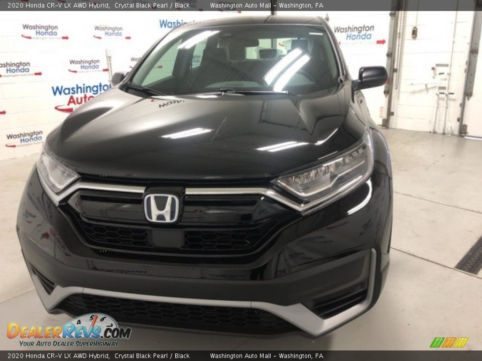2020 Honda CR-V LX AWD Hybrid Crystal Black Pearl / Black Photo #5