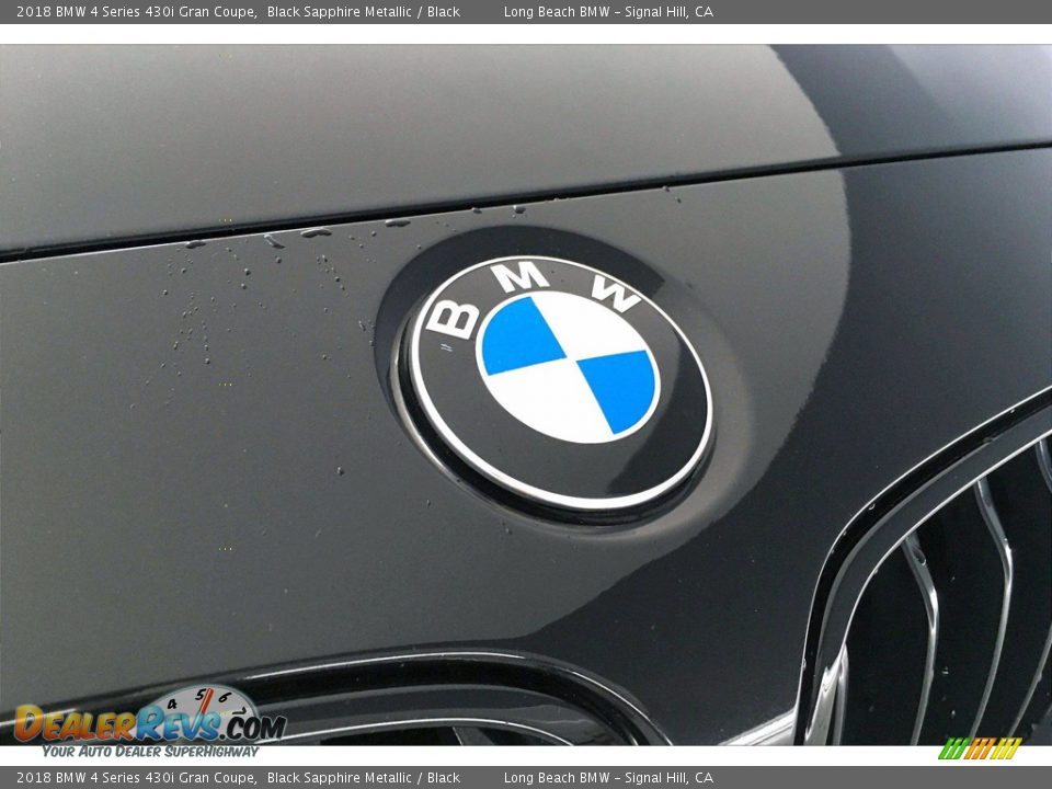 2018 BMW 4 Series 430i Gran Coupe Black Sapphire Metallic / Black Photo #32