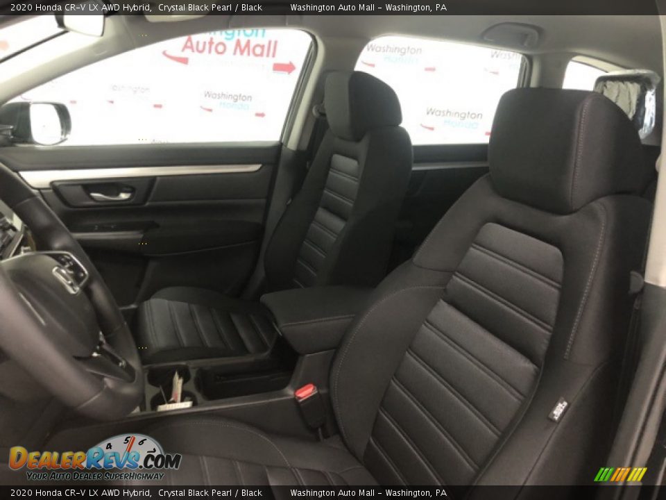 2020 Honda CR-V LX AWD Hybrid Crystal Black Pearl / Black Photo #6