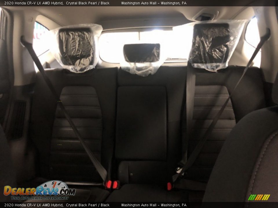 2020 Honda CR-V LX AWD Hybrid Crystal Black Pearl / Black Photo #7