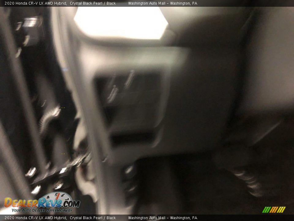 2020 Honda CR-V LX AWD Hybrid Crystal Black Pearl / Black Photo #9