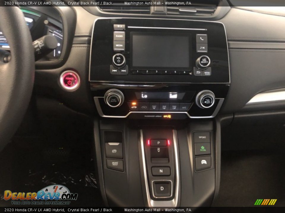 2020 Honda CR-V LX AWD Hybrid Crystal Black Pearl / Black Photo #14