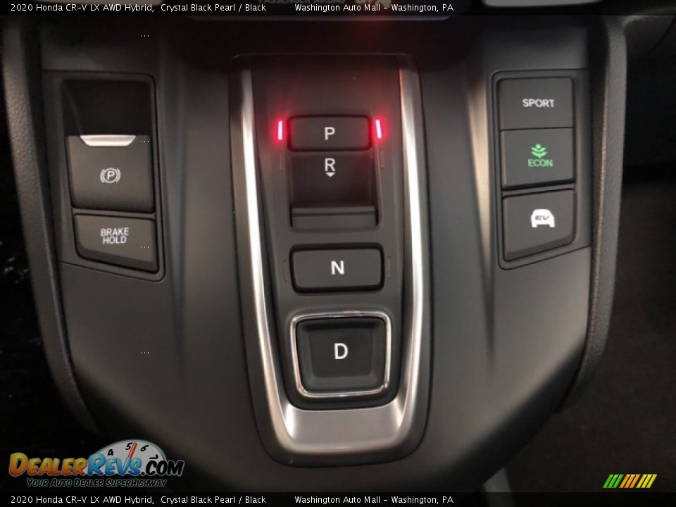 2020 Honda CR-V LX AWD Hybrid Crystal Black Pearl / Black Photo #15