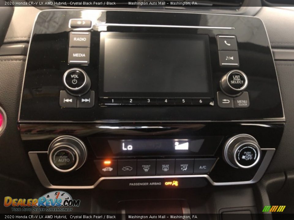 2020 Honda CR-V LX AWD Hybrid Crystal Black Pearl / Black Photo #16