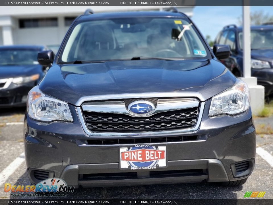 2015 Subaru Forester 2.5i Premium Dark Gray Metallic / Gray Photo #2