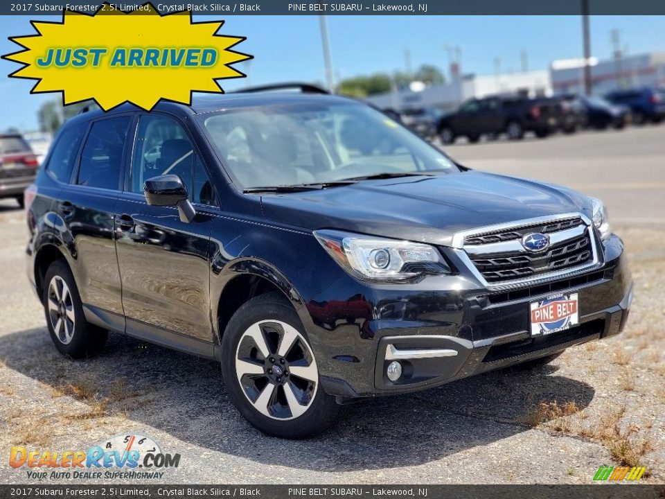 2017 Subaru Forester 2.5i Limited Crystal Black Silica / Black Photo #1