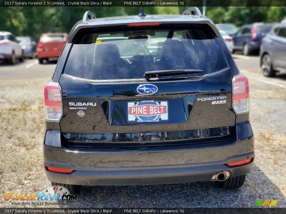 2017 Subaru Forester 2.5i Limited Crystal Black Silica / Black Photo #2