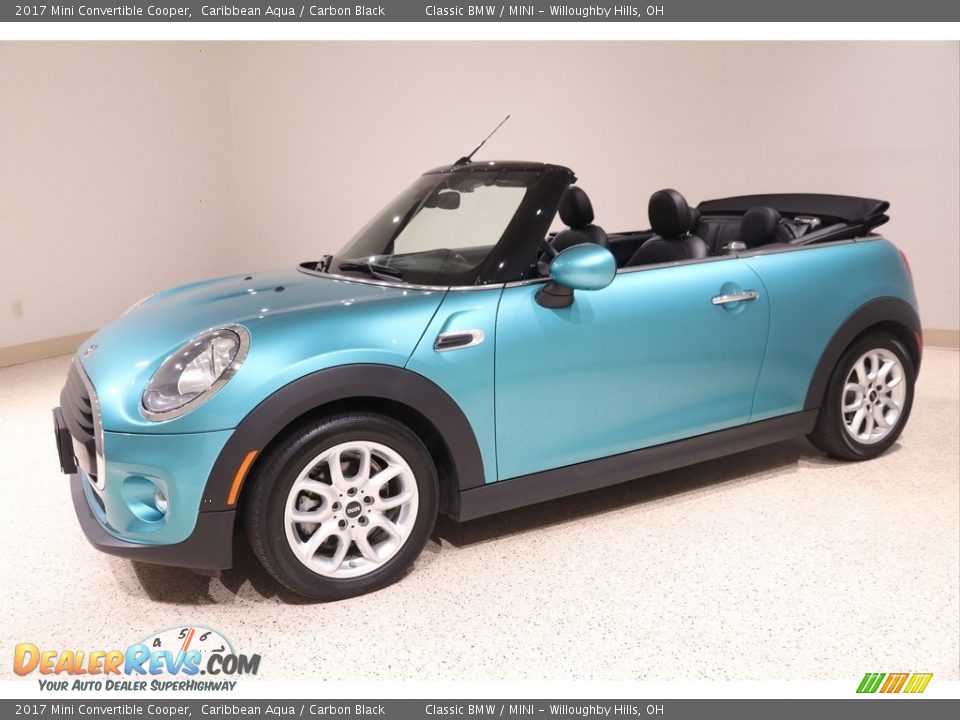 Front 3/4 View of 2017 Mini Convertible Cooper Photo #4