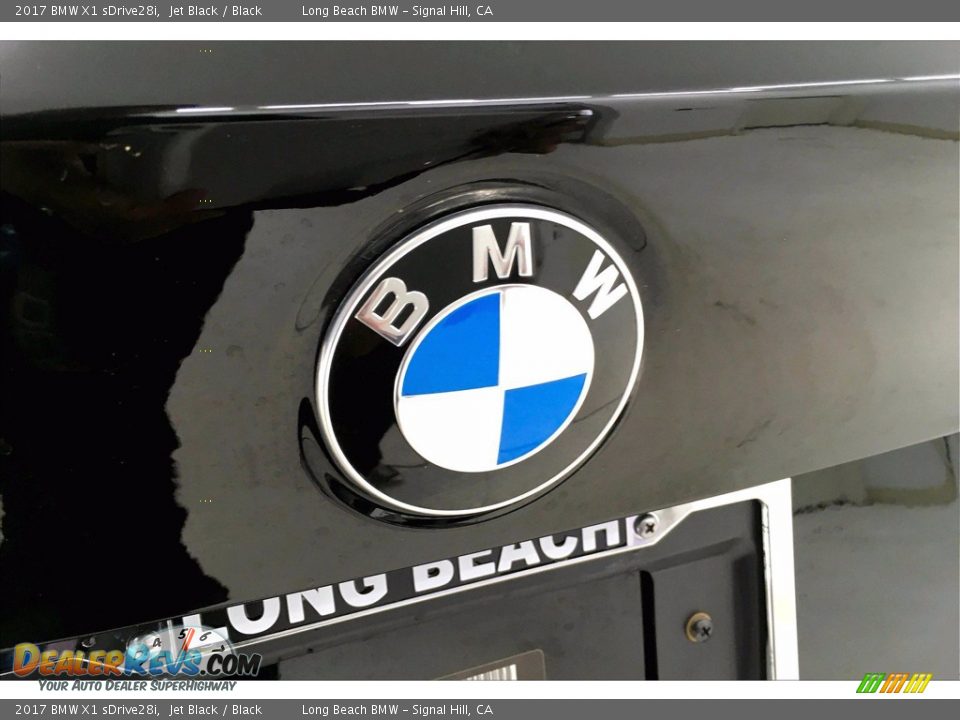 2017 BMW X1 sDrive28i Jet Black / Black Photo #34