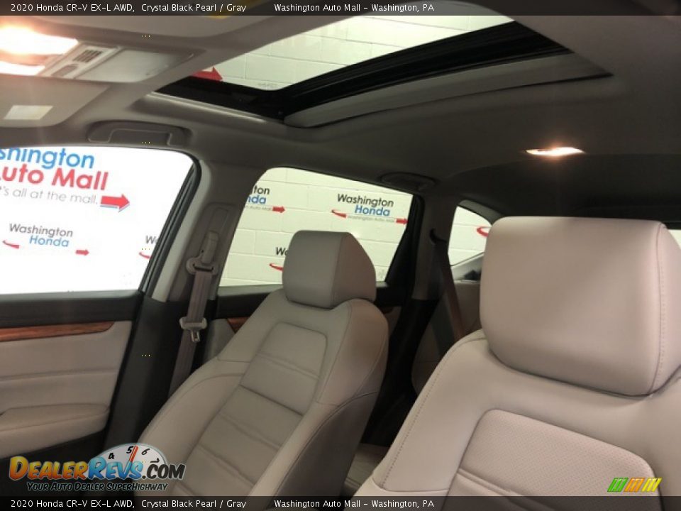 2020 Honda CR-V EX-L AWD Crystal Black Pearl / Gray Photo #6