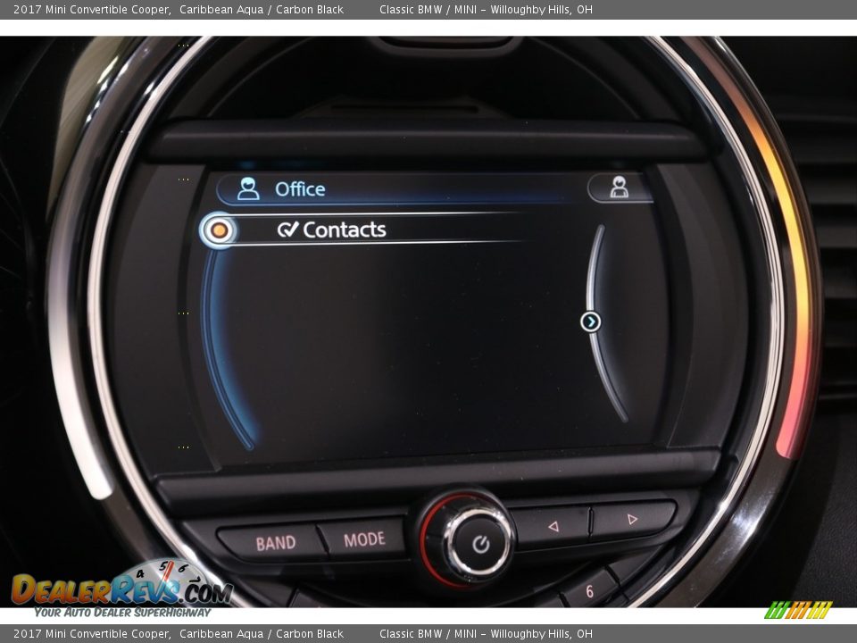2017 Mini Convertible Cooper Caribbean Aqua / Carbon Black Photo #20