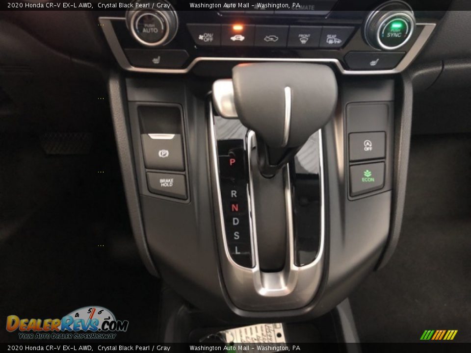 2020 Honda CR-V EX-L AWD Crystal Black Pearl / Gray Photo #16