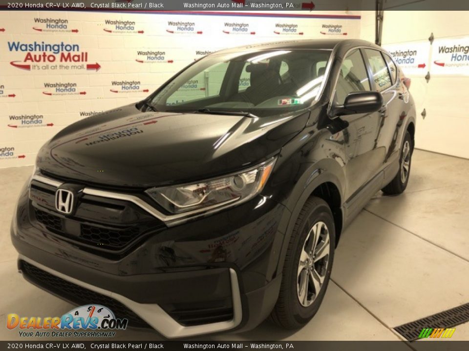 2020 Honda CR-V LX AWD Crystal Black Pearl / Black Photo #1