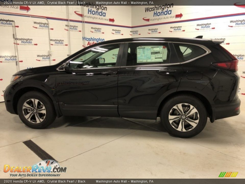 2020 Honda CR-V LX AWD Crystal Black Pearl / Black Photo #2