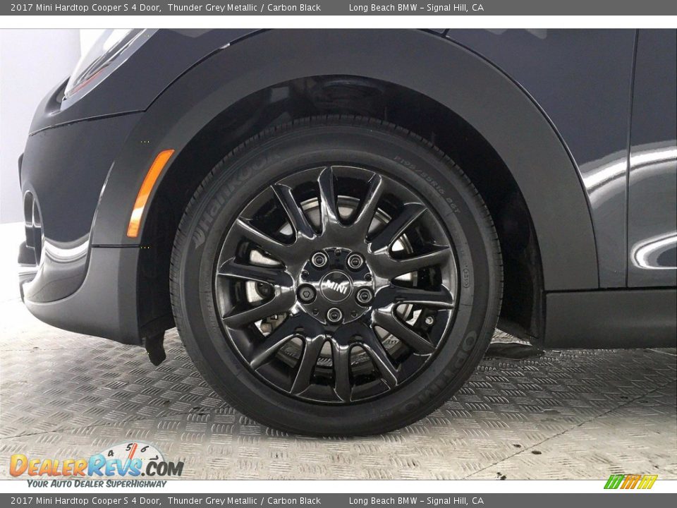 2017 Mini Hardtop Cooper S 4 Door Thunder Grey Metallic / Carbon Black Photo #8