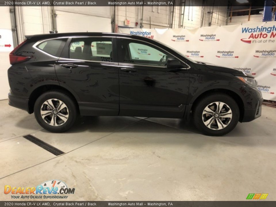 2020 Honda CR-V LX AWD Crystal Black Pearl / Black Photo #4