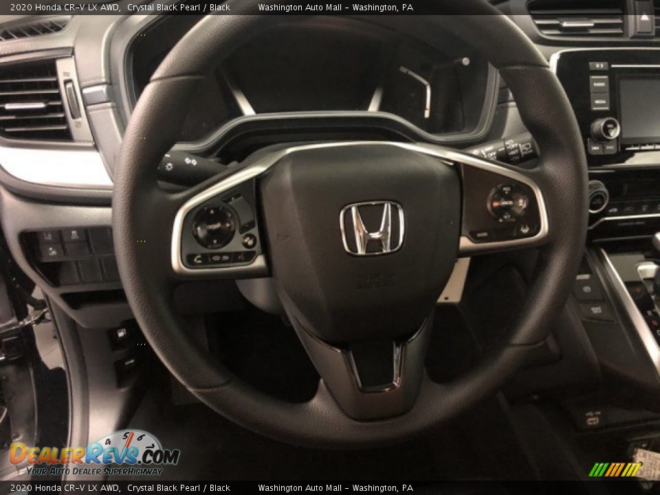 2020 Honda CR-V LX AWD Crystal Black Pearl / Black Photo #7
