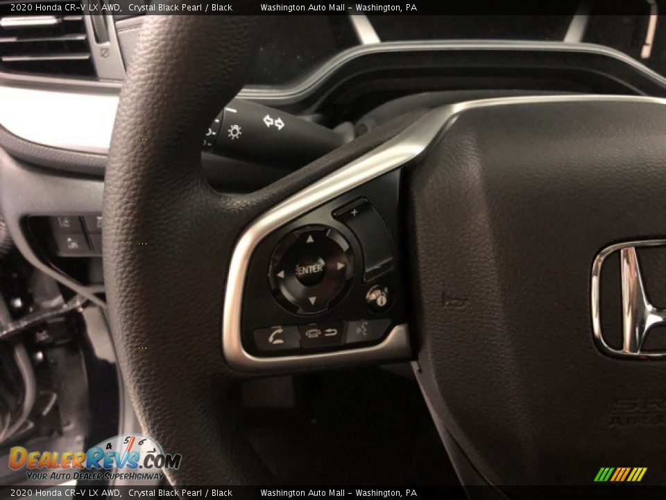 2020 Honda CR-V LX AWD Crystal Black Pearl / Black Photo #8