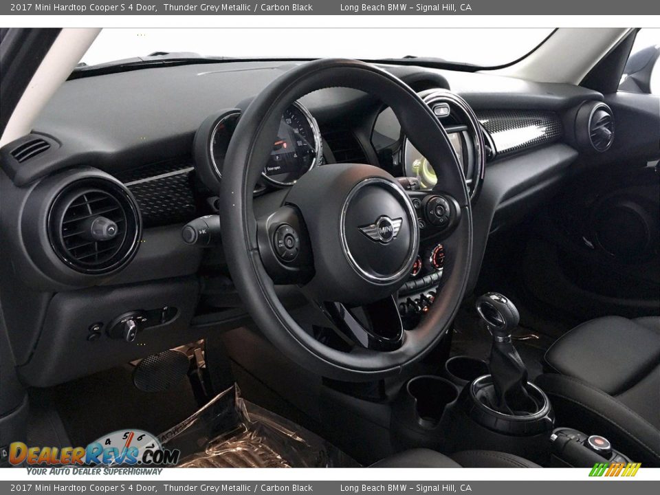 2017 Mini Hardtop Cooper S 4 Door Thunder Grey Metallic / Carbon Black Photo #21