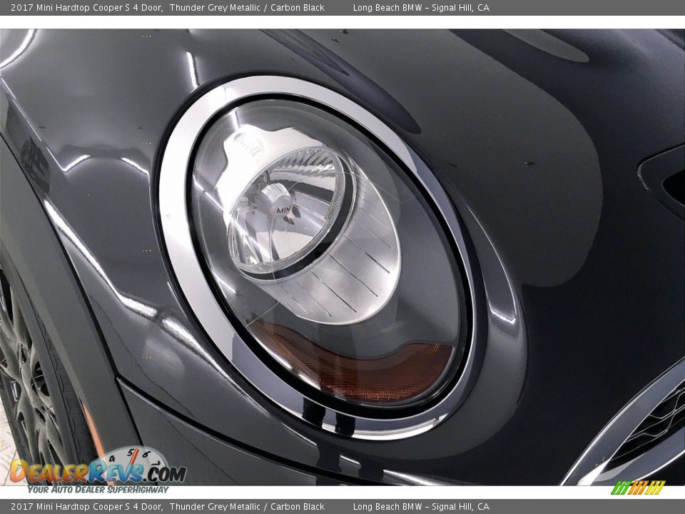 2017 Mini Hardtop Cooper S 4 Door Thunder Grey Metallic / Carbon Black Photo #26