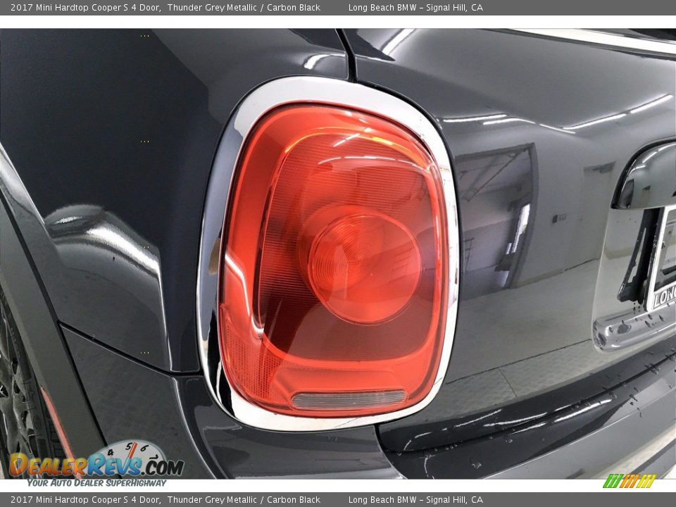 2017 Mini Hardtop Cooper S 4 Door Thunder Grey Metallic / Carbon Black Photo #27