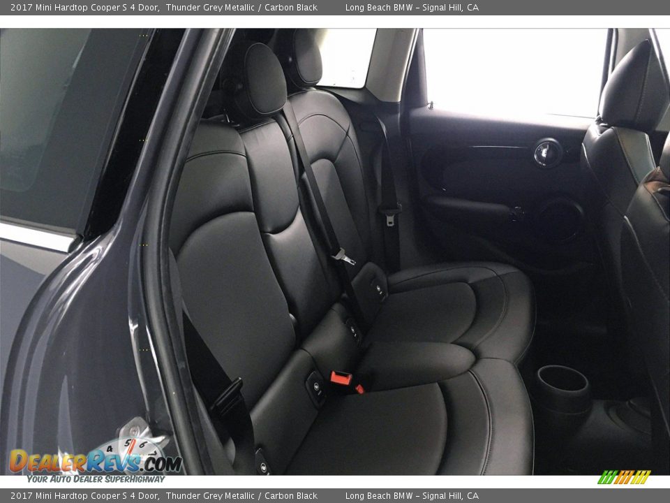 2017 Mini Hardtop Cooper S 4 Door Thunder Grey Metallic / Carbon Black Photo #29