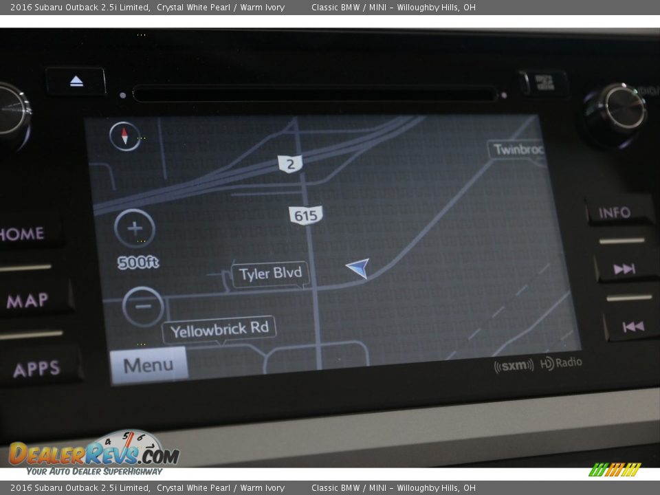 Navigation of 2016 Subaru Outback 2.5i Limited Photo #18