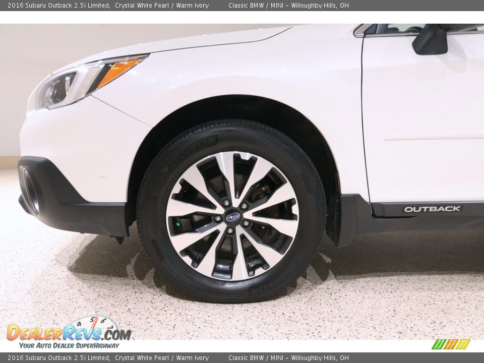 2016 Subaru Outback 2.5i Limited Wheel Photo #33