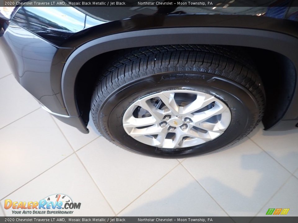 2020 Chevrolet Traverse LT AWD Mosaic Black Metallic / Jet Black Photo #2