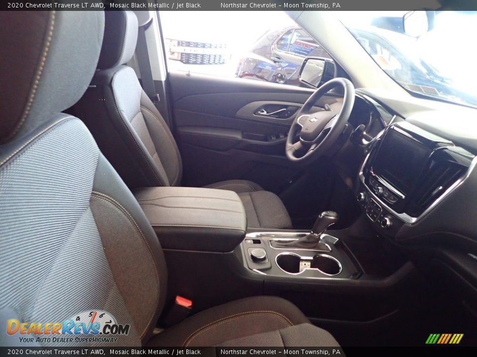 2020 Chevrolet Traverse LT AWD Mosaic Black Metallic / Jet Black Photo #9