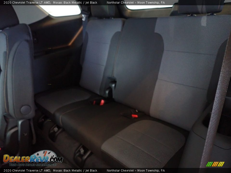 2020 Chevrolet Traverse LT AWD Mosaic Black Metallic / Jet Black Photo #12