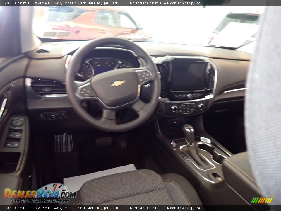 2020 Chevrolet Traverse LT AWD Mosaic Black Metallic / Jet Black Photo #13