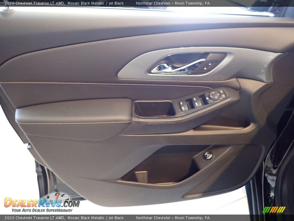2020 Chevrolet Traverse LT AWD Mosaic Black Metallic / Jet Black Photo #14