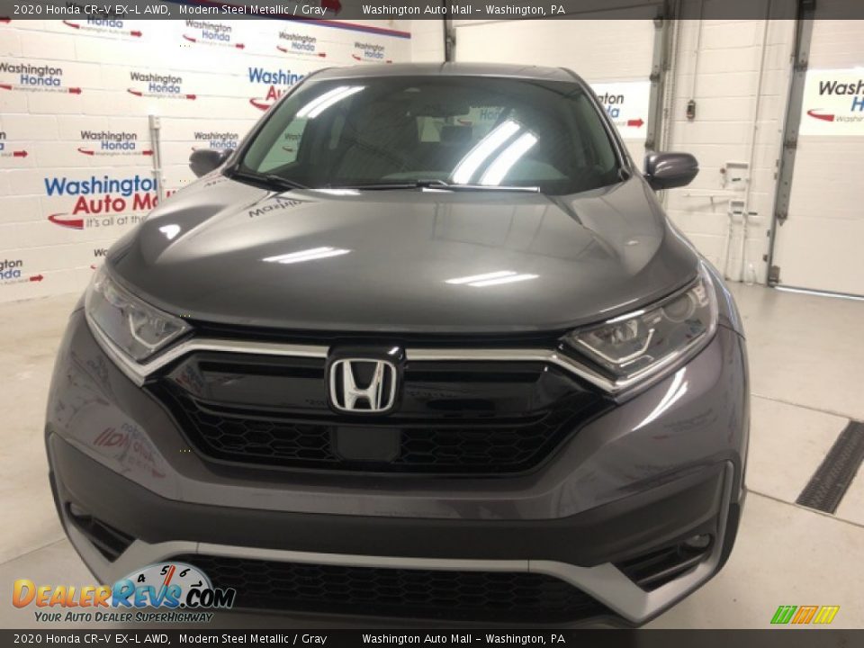 2020 Honda CR-V EX-L AWD Modern Steel Metallic / Gray Photo #5