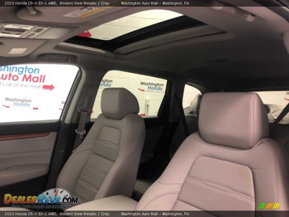 2020 Honda CR-V EX-L AWD Modern Steel Metallic / Gray Photo #6