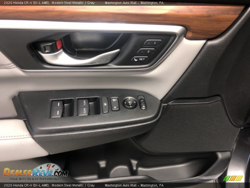 2020 Honda CR-V EX-L AWD Modern Steel Metallic / Gray Photo #9