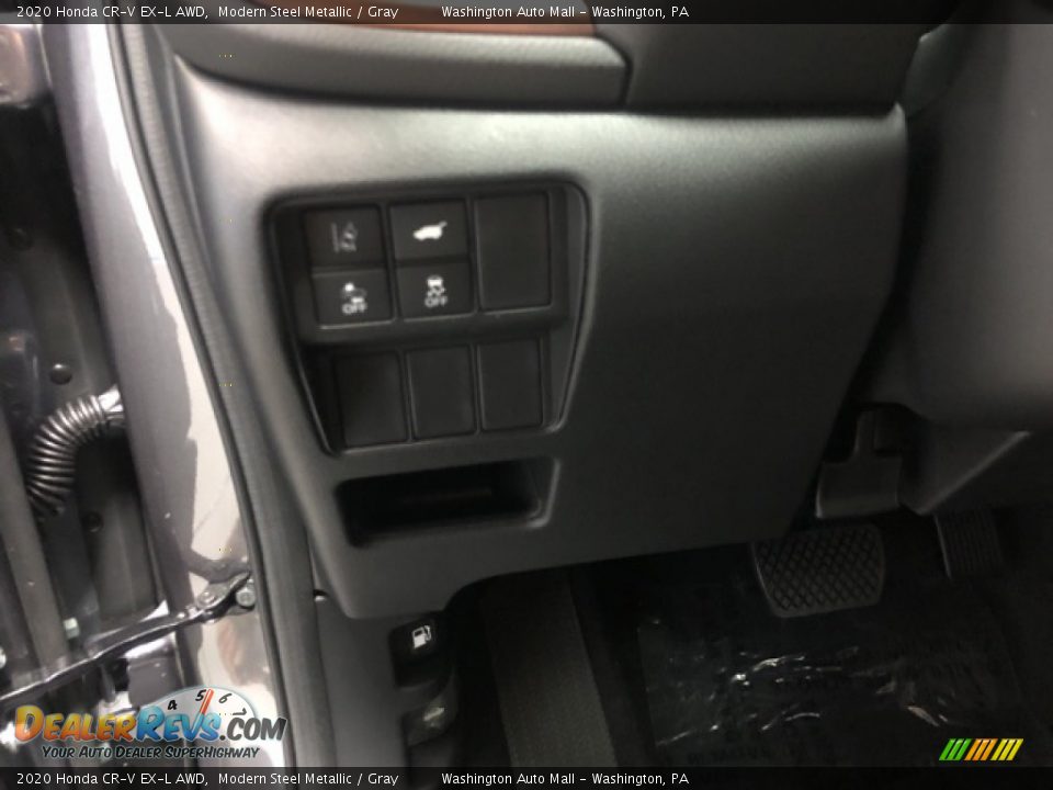 2020 Honda CR-V EX-L AWD Modern Steel Metallic / Gray Photo #10