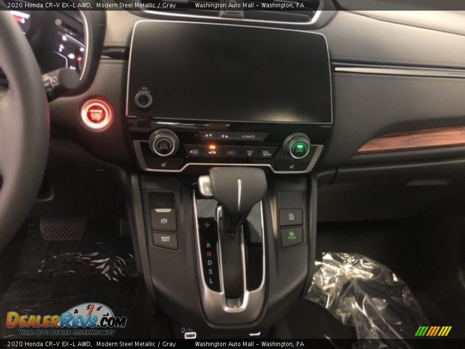 2020 Honda CR-V EX-L AWD Modern Steel Metallic / Gray Photo #15