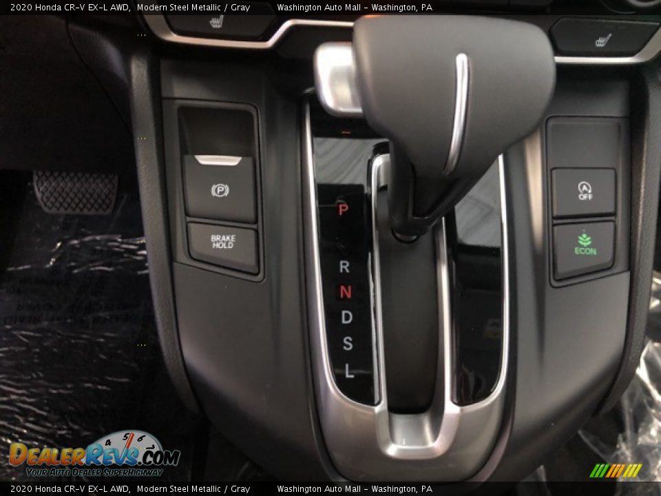 2020 Honda CR-V EX-L AWD Modern Steel Metallic / Gray Photo #16