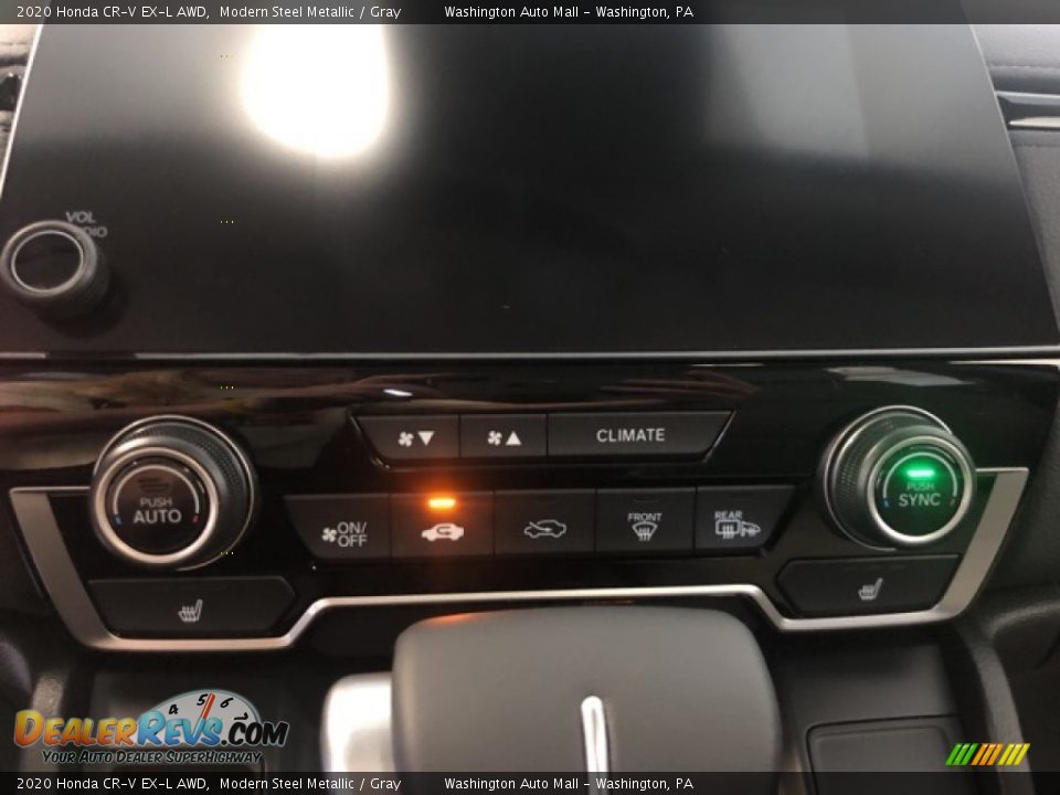 2020 Honda CR-V EX-L AWD Modern Steel Metallic / Gray Photo #17